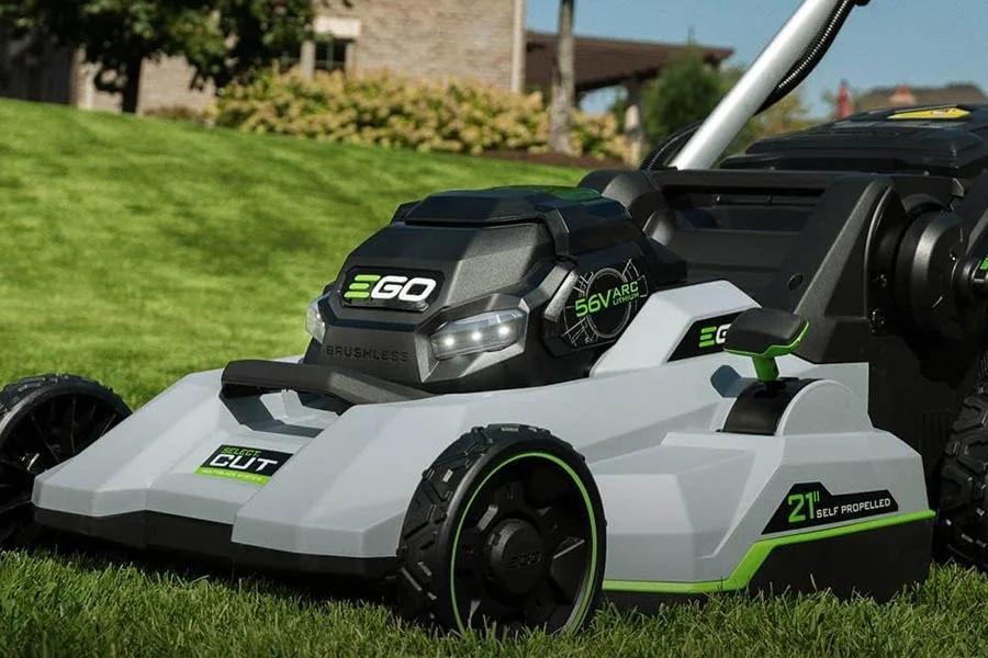 battery operated lawn mower